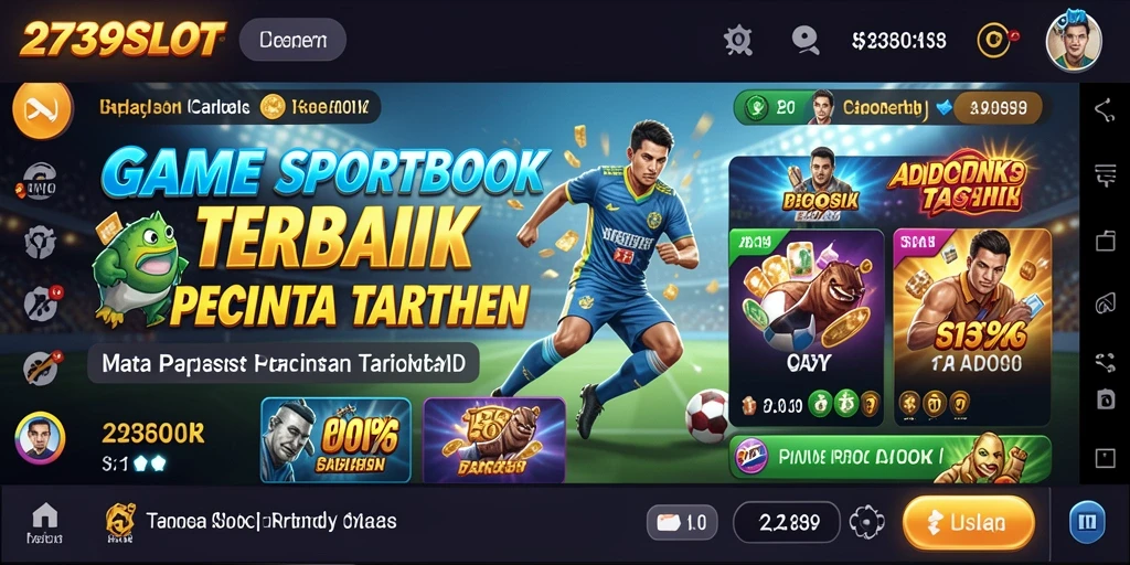 Tampilan gameplay menarik dari 2739SLOT dalam taruhan olahraga.