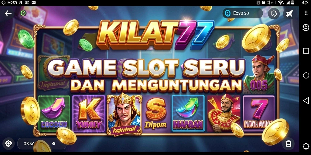 Gameplay KILAT77 dengan tampilan grafis yang menarik.