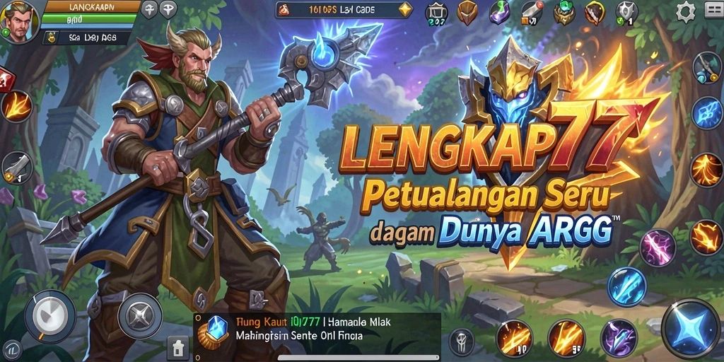 Screenshot menunjukkan aksi seru dalam pertarungan ARPG.