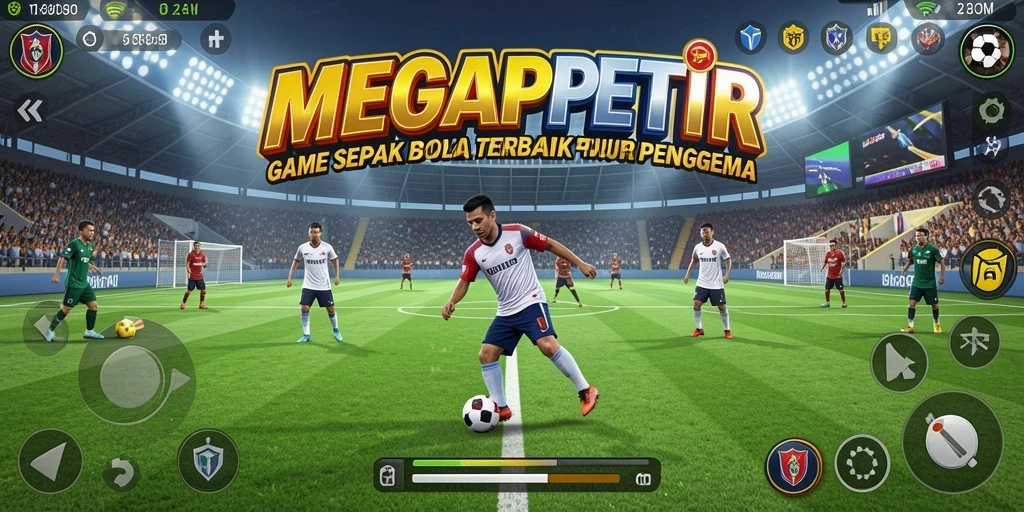 Tampilan gameplay menarik dan seru dari MEGAPETIR.