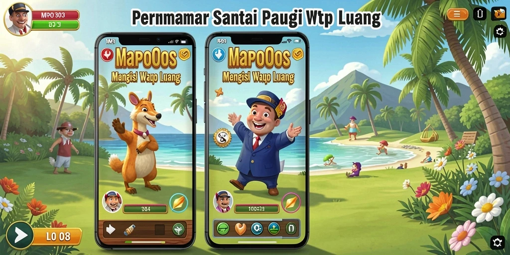 Tangkapan layar gameplay <strong>MPO303</strong> menampilkan berbagai mini game yang menghibur.