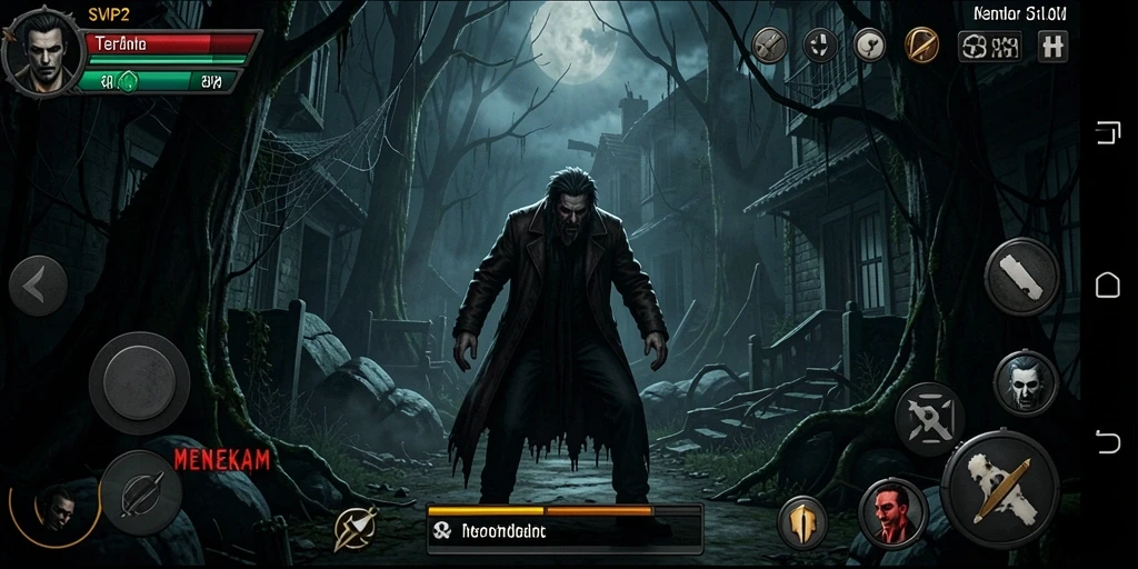 Menampilkan gameplay yang menegangkan dan atmosfer Horror yang mencekam.
