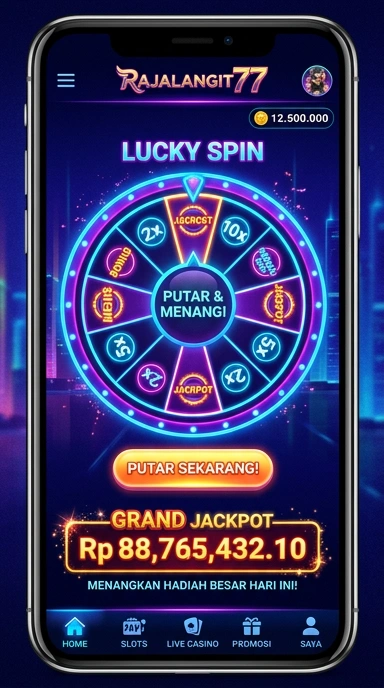 Tampilan antarmuka aplikasi raajlangit77 yang sederhana dan menarik.